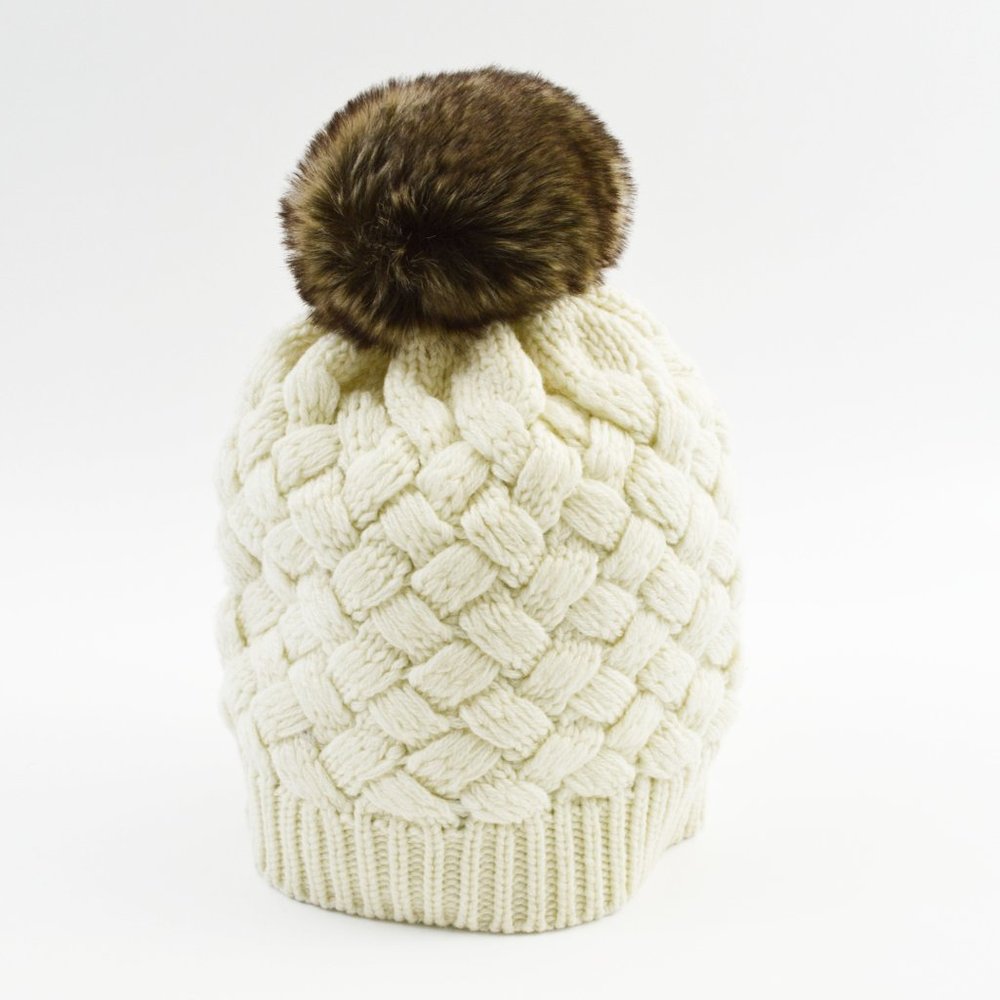 J. Crew Knit Pom-Pom Hat #123-490